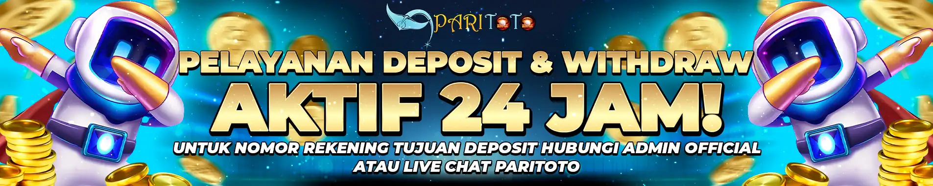 PARITOTO Banner DP WD 24 Jam